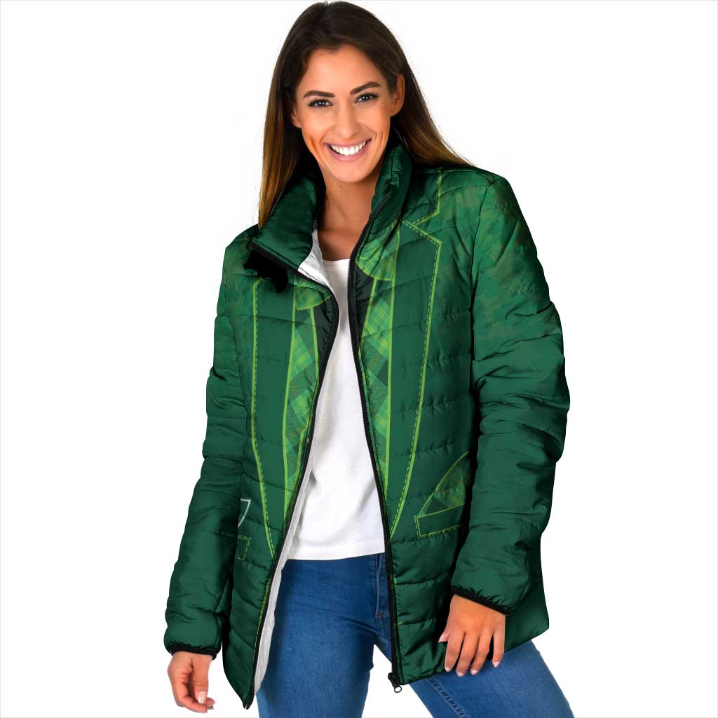 Custom Ireland Rugby Traditional Suit Costume Padded Jacket Shamrock Sporty Style - Wonder Print Shop
