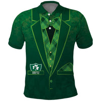 Custom Ireland Rugby Traditional Suit Costume Polo Shirt Shamrock Sporty Style - Wonder Print Shop