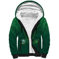 Custom Ireland Rugby Traditional Suit Costume Sherpa Hoodie Shamrock Sporty Style - Wonder Print Shop