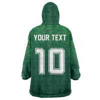 Custom Ireland Rugby Traditional Suit Costume Wearable Blanket Hoodie Shamrock Sporty Style - Wonder Print Shop