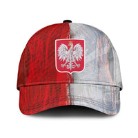 Polish Football Classic Cap Eagle Wings Grunge Sporty Half Style - Wonder Print Shop