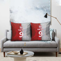 Custom Polish Football Pillow Cover Eagle Wings Grunge Sporty Half Style - Wonder Print Shop
