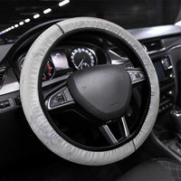 Polish Football Steering Wheel Cover Eagle Wings Grunge Sporty Half Style - Wonder Print Shop