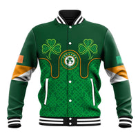 Custom Ireland Football Baseball Jacket The Boys in Green-Go Champions