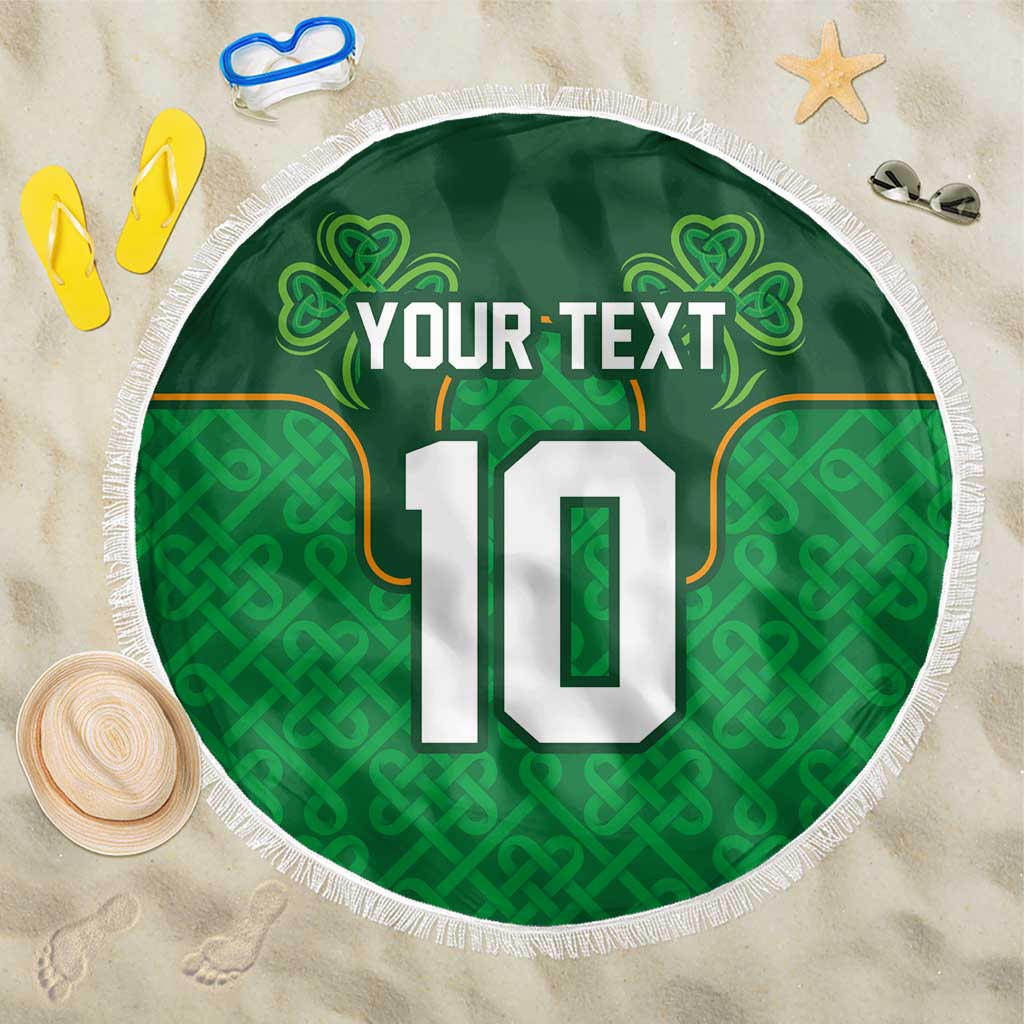 Custom Ireland Football Beach Blanket The Boys in Green-Go Champions