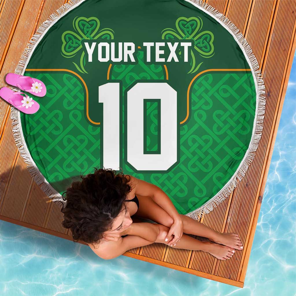 Custom Ireland Football Beach Blanket The Boys in Green-Go Champions