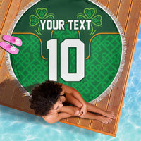 Custom Ireland Football Beach Blanket The Boys in Green-Go Champions
