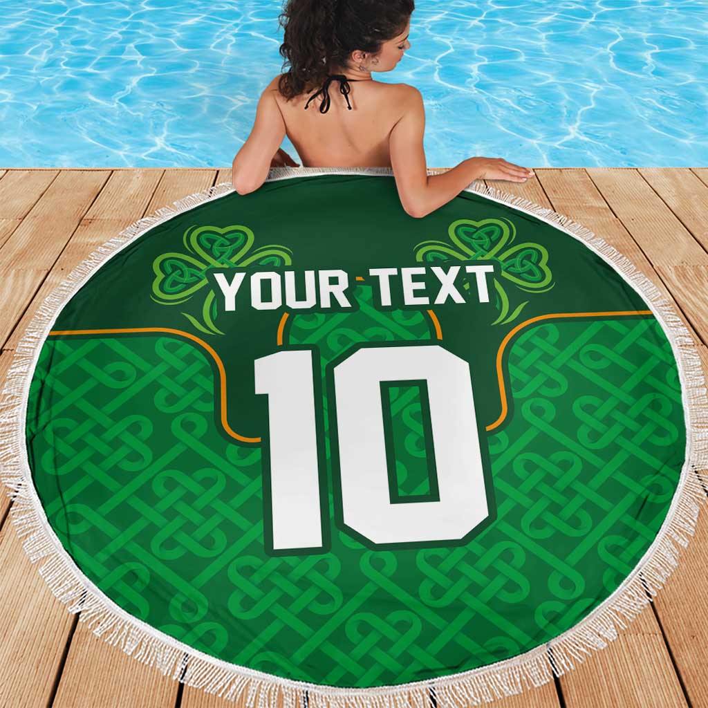 Custom Ireland Football Beach Blanket The Boys in Green-Go Champions