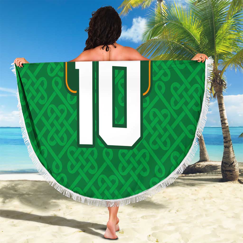 Custom Ireland Football Beach Blanket The Boys in Green-Go Champions