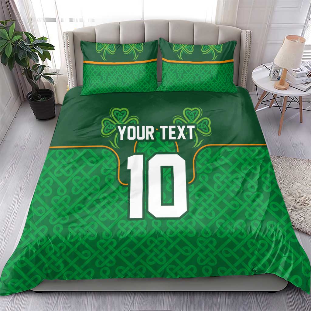Custom Ireland Football Bedding Set The Boys in Green-Go Champions