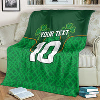 Custom Ireland Football Blanket The Boys in Green-Go Champions