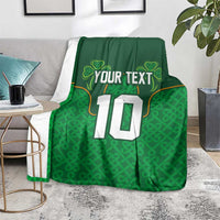 Custom Ireland Football Blanket The Boys in Green-Go Champions