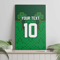 Custom Ireland Football Canvas Wall Art The Boys in Green-Go Champions