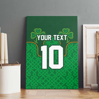 Custom Ireland Football Canvas Wall Art The Boys in Green-Go Champions