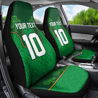 Custom Ireland Football Car Seat Cover The Boys in Green-Go Champions