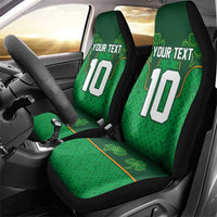 Custom Ireland Football Car Seat Cover The Boys in Green-Go Champions