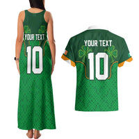 Custom Ireland Football Couples Matching Tank Maxi Dress and Hawaiian Shirt The Boys in Green-Go Champions