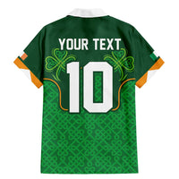 Custom Ireland Football Family Matching Mermaid Dress and Hawaiian Shirt The Boys in Green-Go Champions