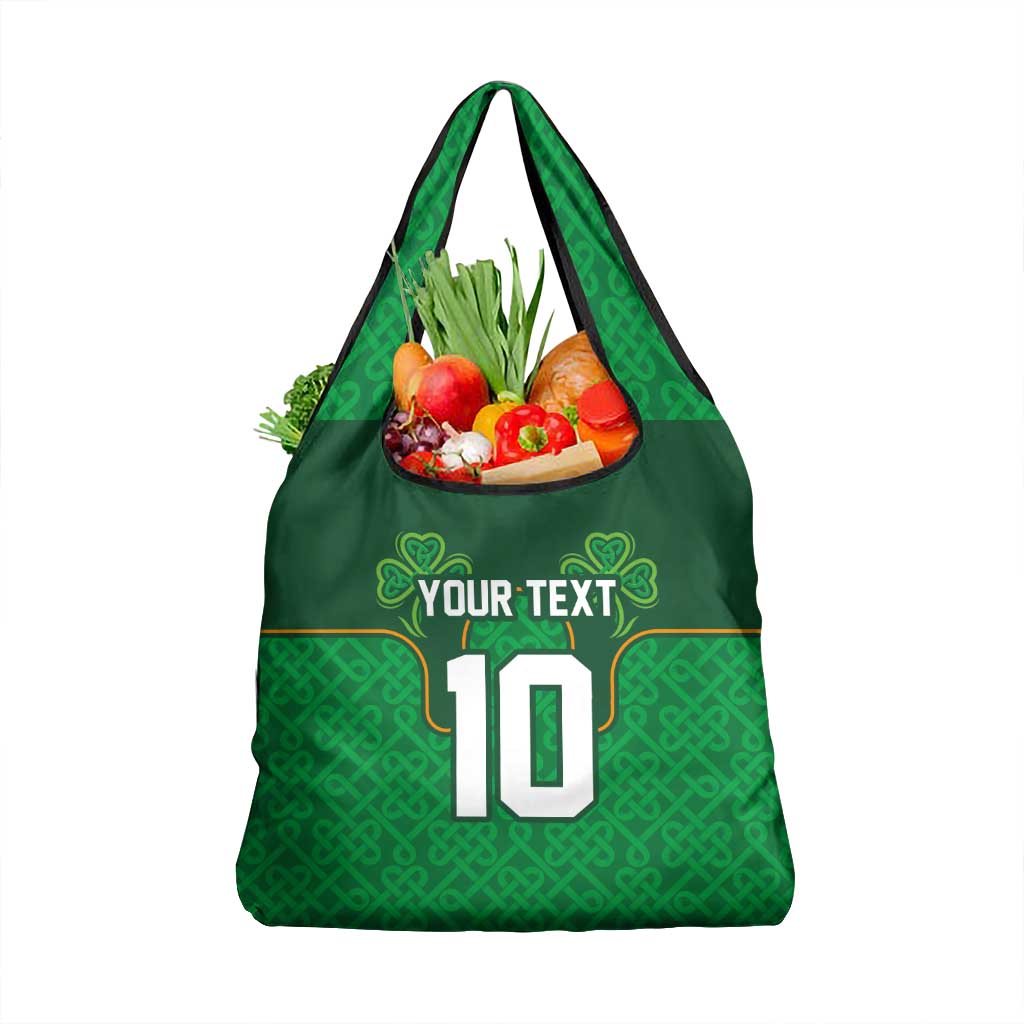 Custom Ireland Football Grocery Bag The Boys in Green-Go Champions
