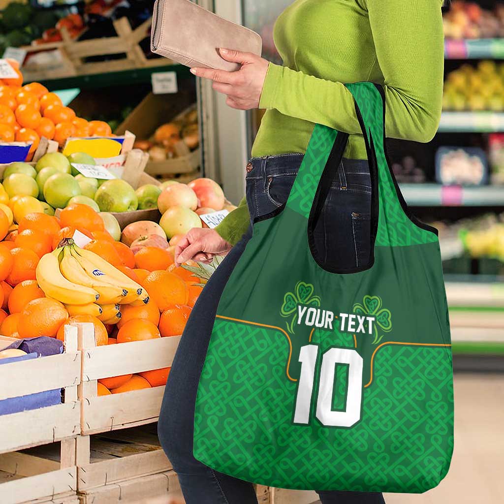 Custom Ireland Football Grocery Bag The Boys in Green-Go Champions