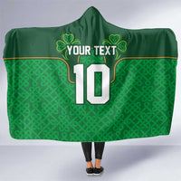 Custom Ireland Football Hooded Blanket The Boys in Green-Go Champions