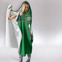 Custom Ireland Football Hooded Blanket The Boys in Green-Go Champions