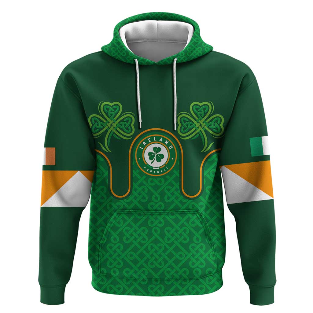 Custom Ireland Football Hoodie The Boys in Green-Go Champions