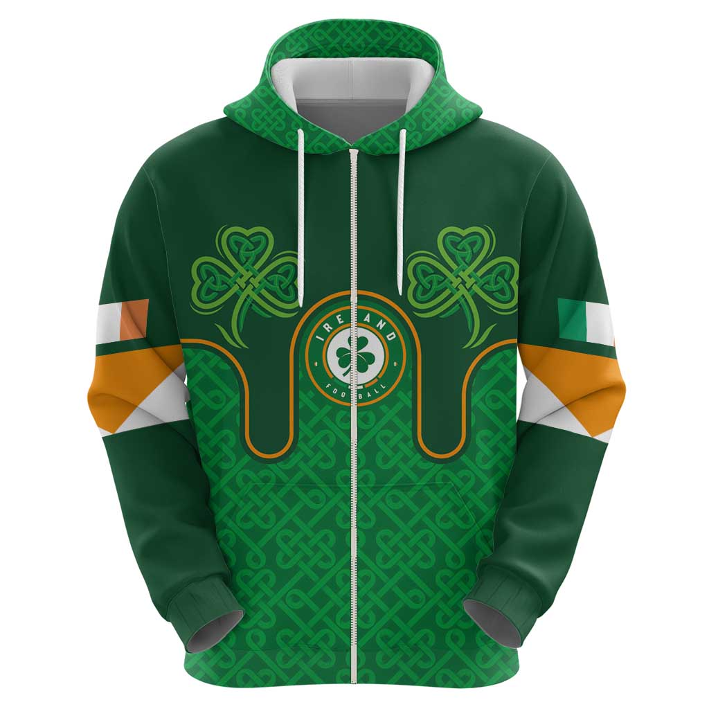 Custom Ireland Football Hoodie The Boys in Green-Go Champions