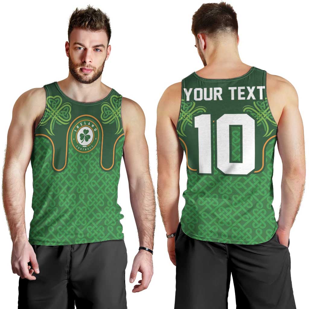 Custom Ireland Football Men Tank Top The Boys in Green-Go Champions