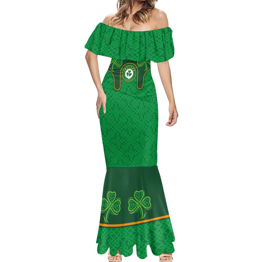 Custom Ireland Football Mermaid Dress The Boys in Green-Go Champions