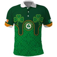 Custom Ireland Football Polo Shirt The Boys in Green-Go Champions