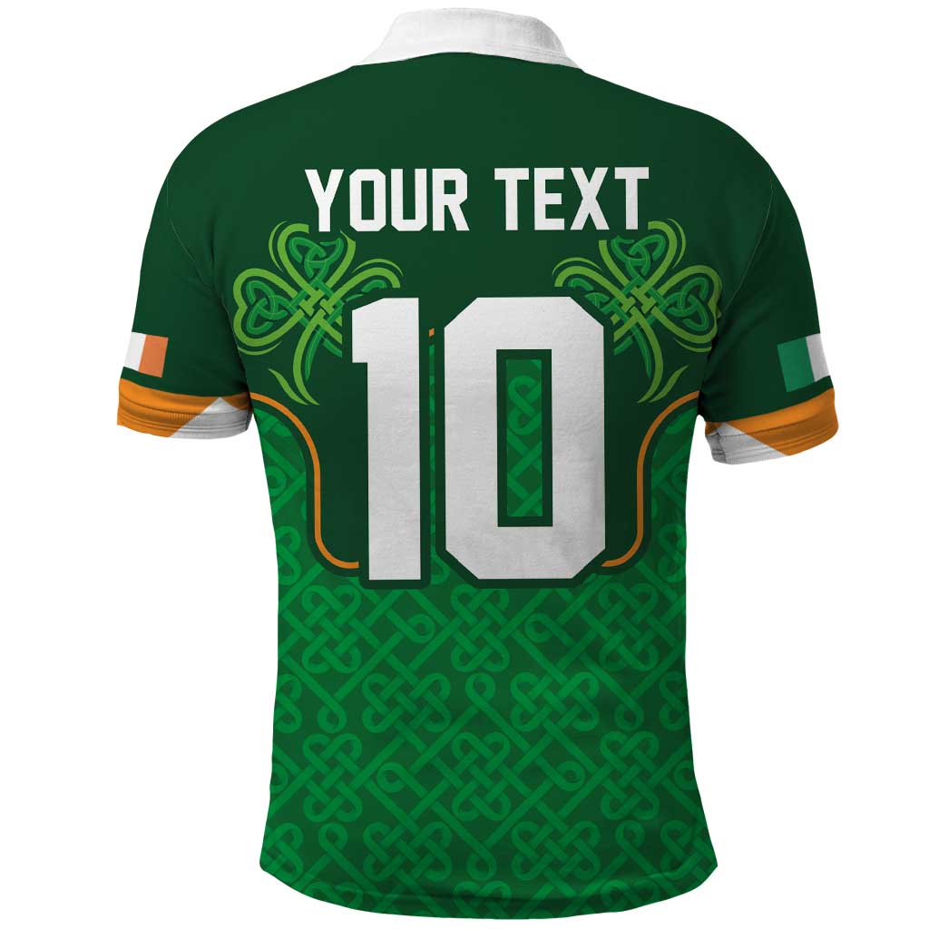 Custom Ireland Football Polo Shirt The Boys in Green-Go Champions