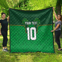 Custom Ireland Football Quilt The Boys in Green-Go Champions