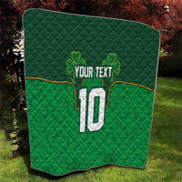 Custom Ireland Football Quilt The Boys in Green-Go Champions