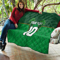 Custom Ireland Football Quilt The Boys in Green-Go Champions
