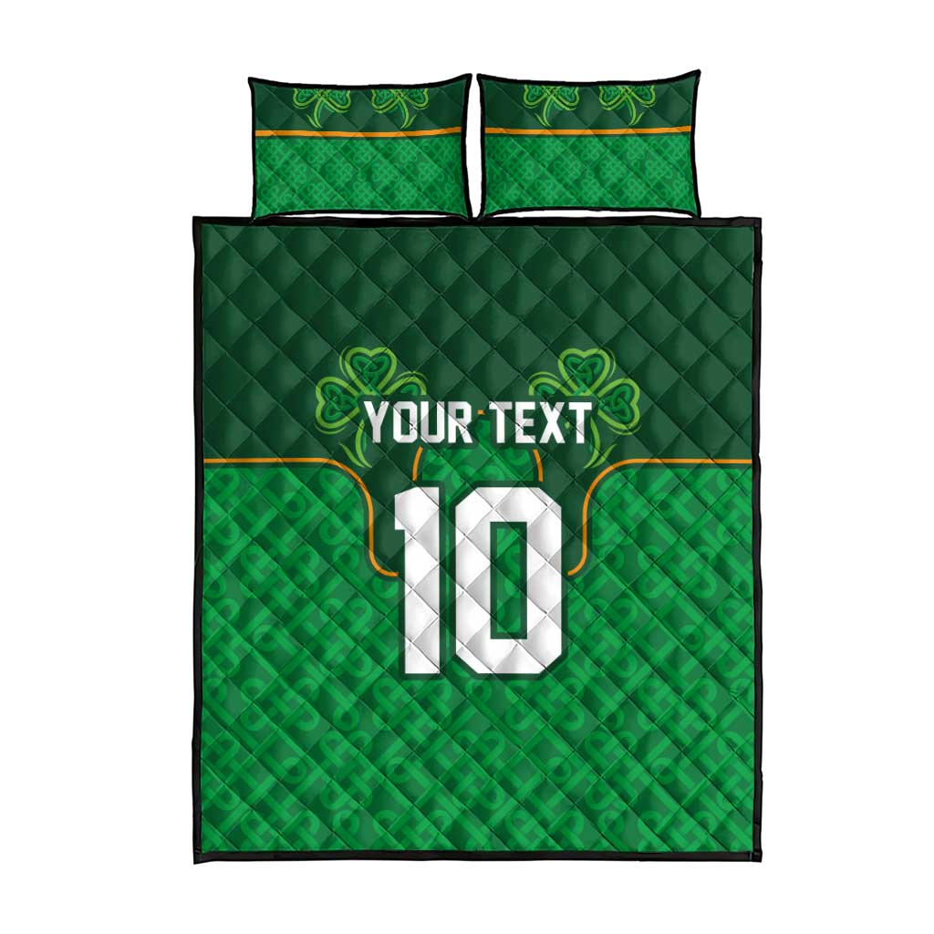 Custom Ireland Football Quilt Bed Set The Boys in Green-Go Champions
