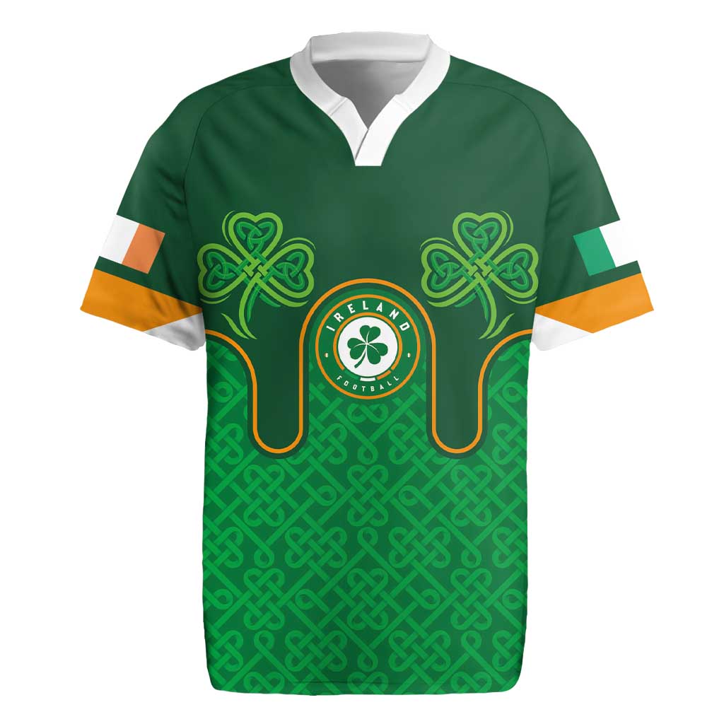 Custom Ireland Football Rugby Jersey The Boys in Green-Go Champions