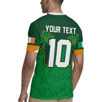 Custom Ireland Football Rugby Jersey The Boys in Green-Go Champions
