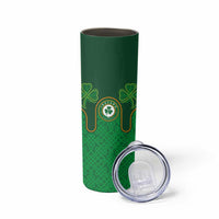 Custom Ireland Football Skinny Tumbler The Boys in Green-Go Champions