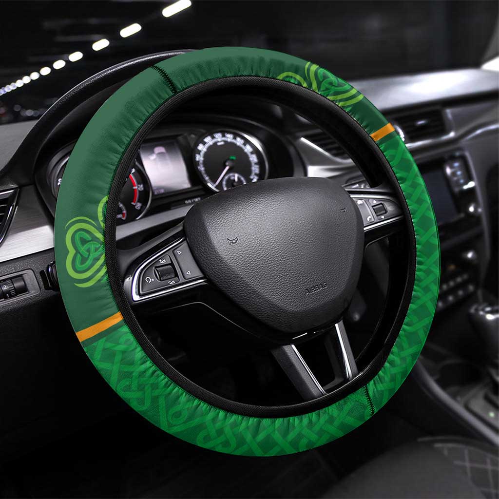 Ireland Football Steering Wheel Cover The Boys in Green-Go Champions