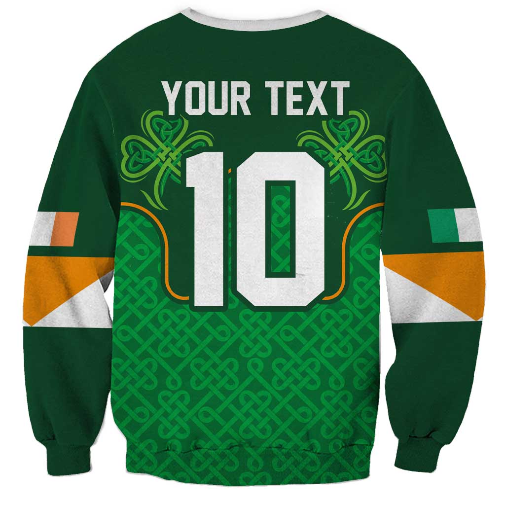 Custom Ireland Football Sweatshirt The Boys in Green-Go Champions