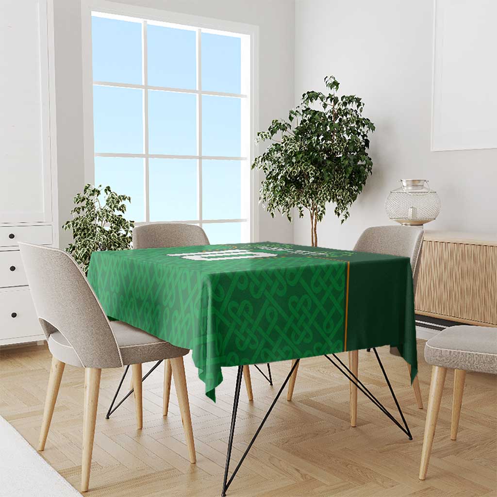 Custom Ireland Football Tablecloth The Boys in Green-Go Champions