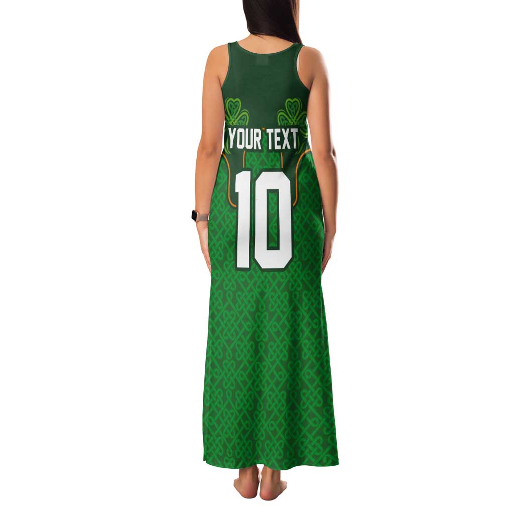 Custom Ireland Football Tank Maxi Dress The Boys in Green-Go Champions