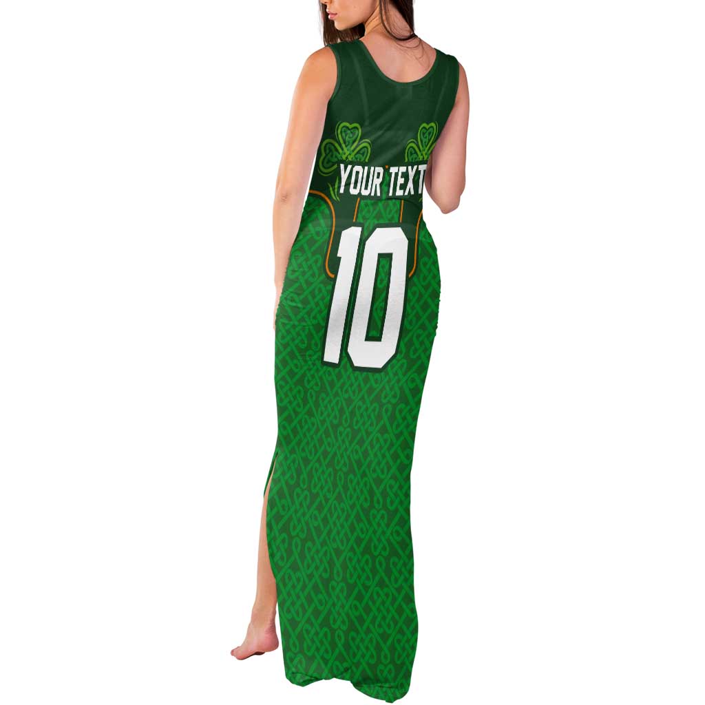 Custom Ireland Football Tank Maxi Dress The Boys in Green-Go Champions