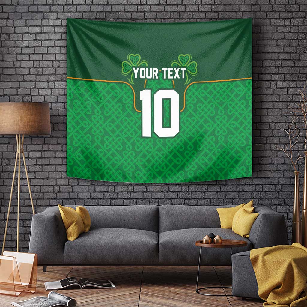 Custom Ireland Football Tapestry The Boys in Green-Go Champions