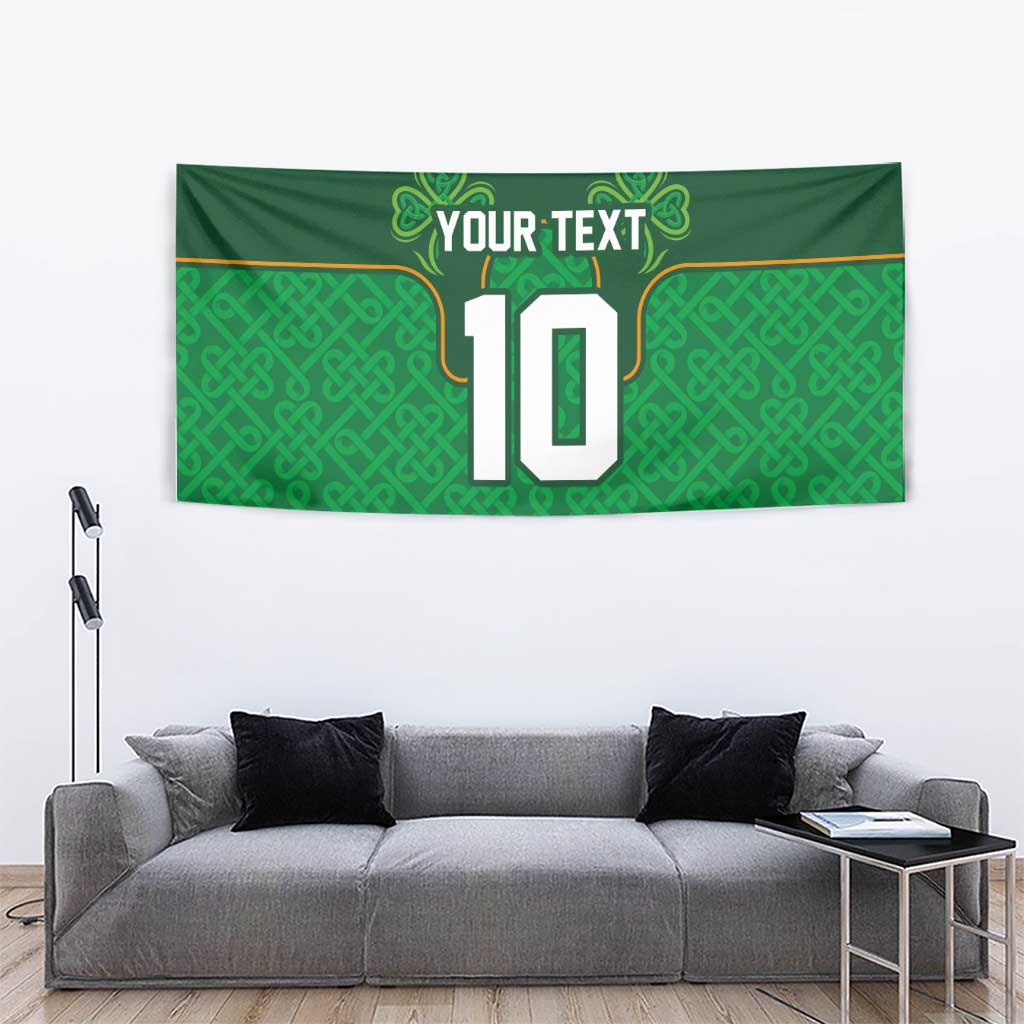 Custom Ireland Football Tapestry The Boys in Green-Go Champions