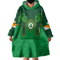Custom Ireland Football Wearable Blanket Hoodie The Boys in Green-Go Champions