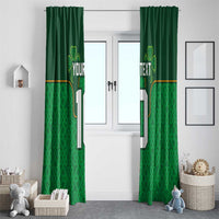 Custom Ireland Football Window Curtain The Boys in Green-Go Champions