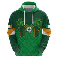Custom Ireland Football Zip Hoodie The Boys in Green-Go Champions