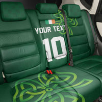 Custom Ireland Rugby-Celtic Shamrocks Back Car Seat Cover
